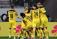 Ausw&auml;rtssieg - Foto: Arne Dedert/dpa