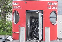 Gesprengter Geldautomat - Sebastian Klemm/dpa