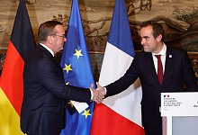 Verteidigungsminister Pistorius in Frankreich - Geoffroy Van Der Hasselt/AFP/dpa