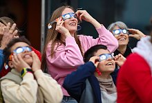 Partielle Sonnenfinsternis - Heilbronn - Christoph Schmidt/dpa