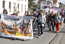 Demo zum Weltfrauentag - 1 - Juliana Szabo