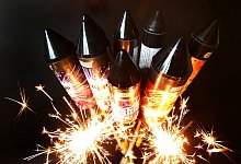Silvesterfeuerwerk - Foto: Roland Weihrauch