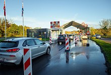 Deutsch-d&auml;nische Grenze - Foto: Gregor Fischer/dpa