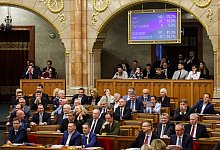 Verfassungs&auml;nderung in Ungarn - Robert Hegedus/MTI/AP/dpa