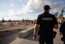 Polizeistreife auf Mallorca - Clara Margais/dpa