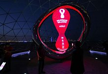In Doha werden die Gruppen f&uuml;r die WM 2022 ausgelost. - Christian Charisius/dpa