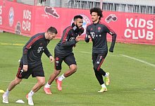FC-Bayern-Training - Foto: Peter Kneffel/dpa