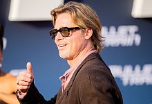 Schauspieler Brad Pitt bei der Deutschlandpremiere des Kinofilms &laquo;Bullet Train&raquo; im Berliner Zoopalast. - Christoph Soeder/dpa