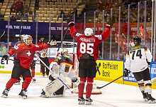 Eishockey-WM: Schweiz - Deutschland - Salvatore Di Nolfi/KEYSTONE/dpa