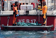 Gesunkene Jacht vor Sizilien - Jonathan Brady/PA Wire/dpa