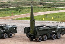 «Iskander-M»-Rakete - Sergei Ilnitsky/epa/dpa