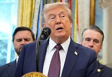 Donald Trump - Mark Schiefelbein/AP/dpa