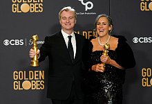 Golden Globes - Nolan + Thomas - Chris Pizzello/Invision/AP/dpa