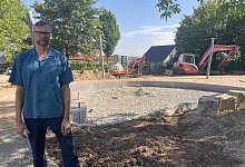 Sl Neugestaltung Schulhof Schule am Teutoburger Wald - Cordula Gr&ouml;ne