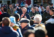 Bundeskanzler Merz zu Bürgergesprächen im Sauerland - Christoph Reichwein/dpa