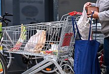 Einkauf - Jens Kalaene/dpa