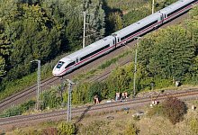 Mutmaßliche Brandstiftung an Bahnstrecke Hannover-Berlin - Julian Stratenschulte/dpa