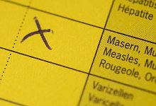 Mit einer Impfpflicht sollen Masern in Deutschland ausgerottet werden - sie ist verfassungskonform, hat heute das Bundesverfassungsgericht erkl&auml;rt. - Marius Becker/dpa