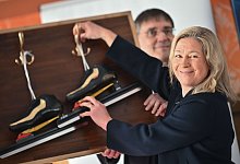 Pressekonferenz Pechstein - Sebastian Christoph Gollnow/dpa