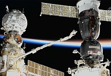 Sojus-MS-22 - NASA TV/dpa