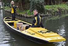 Kahnzustellung - dpa