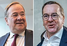 Laschet und Pistorius - Michael Kappeler, Kay Nietfeld/dpa