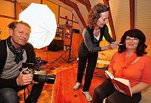 Studio im Wohnzimmer - FOTO: GESEMANN