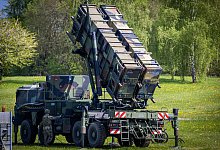 Flugabwehrraketen Patriot - Jens Büttner/dpa