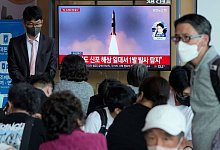 Bereits Anfang Mai berichteten Medien &uuml;ber einen nordkoreanischen Raketenstart. - Ahn Young-Joon/AP/dpa