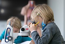 F&ouml;rderung im MINT-Bereich von der Kita an - Sebastian Kahnert/dpa-Zentralbild/dpa