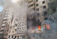 Ukraine-Krieg - Ternopil - Uncredited/Ukrainian Emergency Service/AP/dpa