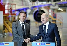 Macron und Scholz - Kay Nietfeld/dpa