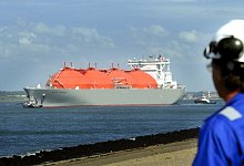 LNG-Tankschiff - Foto: Lex Van Lieshout/ANP/dpa