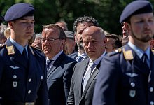 Festakt in Berlin-Tempelhof - Carsten Koall/dpa