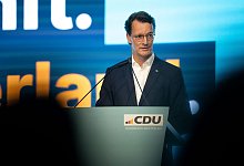 Ministerpräsident Wüst - Fabian Strauch/dpa