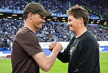 Alexander Blessin (l) und Merlin Polzin - Christian Charisius/dpa