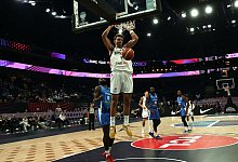 Basketball-EM in Finnland, Deutschland - Großbritannien - Matthias Stickel/dpa