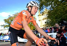 Annemiek van Vleuten hat sich den Ellenbogen gebrochen. - Yorick Jansens/BELGA/dpa