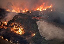 L&ouml;schhubschrauber - Foto: ---/STATE GOVERNMENT OF VICTORIA/AAP/dpa