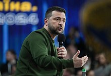 Wolodymyr Selenskyj - Evgeniy Maloletka/AP/dpa