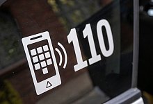 Notrufnummer 110 - Peter Kneffel/dpa