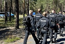 13-Jähriger von Campingplatz verschwunden - Großeinsatz - Danilo Dittrich/dpa