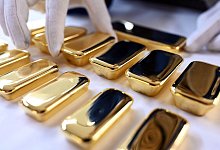 Goldpreis auf Rekordhoch - Uli Deck/dpa