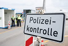 Grenzkontrollen - Sebastian Kahnert/dpa