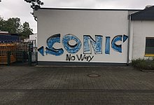 Vandalismus Heidesportplatz - Klaus Senft