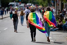Christopher Street Day 2023 - Stuttgart - Christoph Schmidt/dpa
