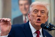 US-Pr&auml;sident Donald Trump - Alex Brandon/AP/dpa