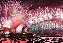 Silvester - Sydney - Dan Himbrechts/AAP/dpa