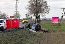 Verkehrsunfall mit sechs Toten in Polen - Krzysztof Swiderski/PAP/dpa