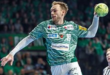 Welthandballer Mathias Gidsel - Andreas Gora/dpa